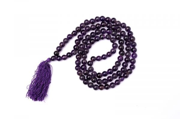 Amethyst Crystal Mala