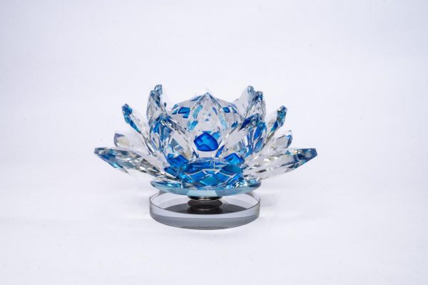 Blue crystal lotus