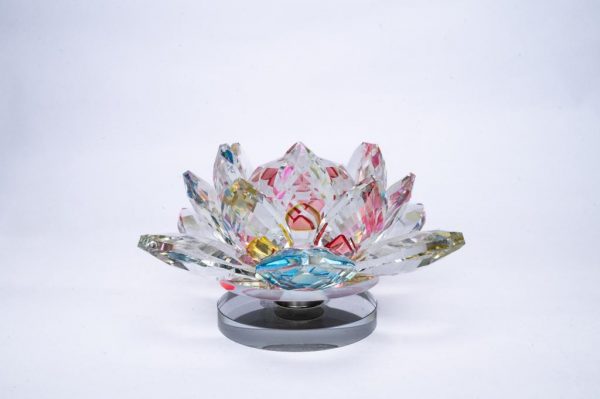 Multi color Crystal Lotus