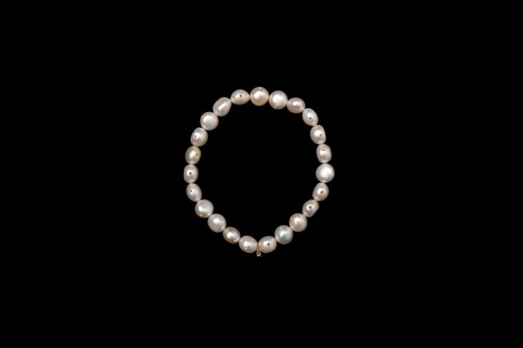 Pearl bracelet.