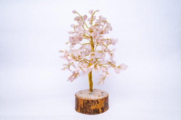 Rose Quartz Crystal Tree