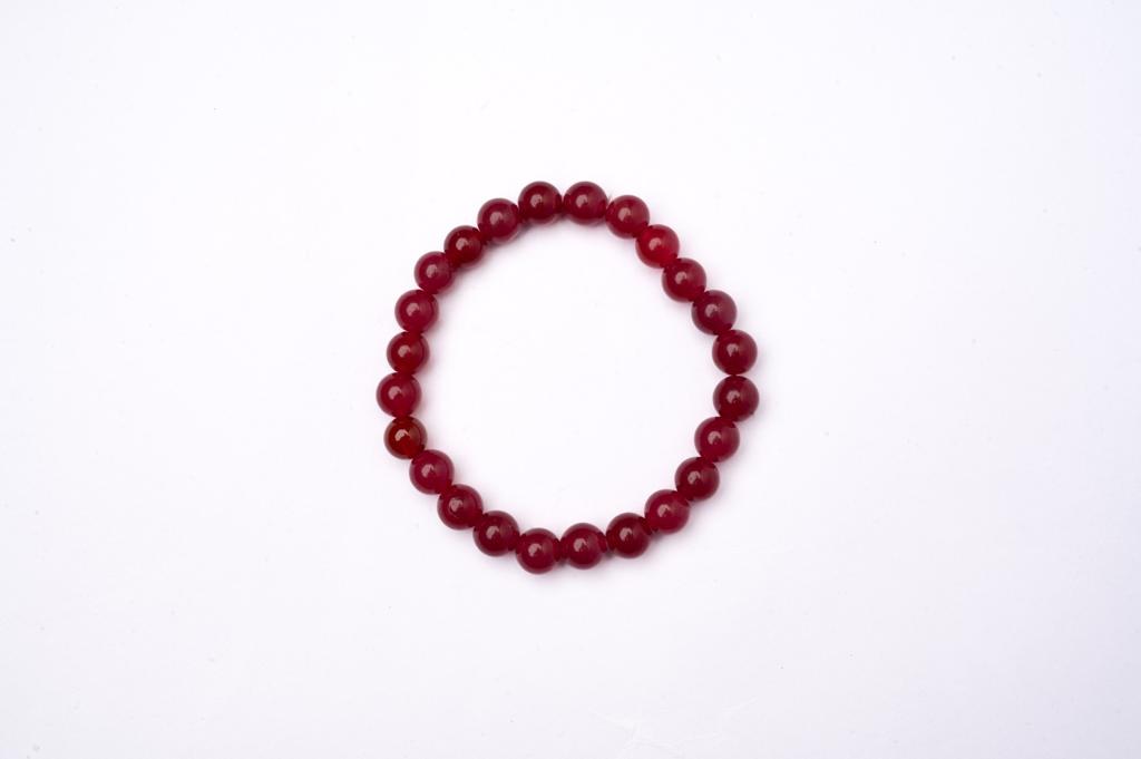 Ruby bracelet.